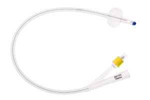 UNOQUIP Foley Catheter 100% Silicone 2-Way CH20/10ML 10X200