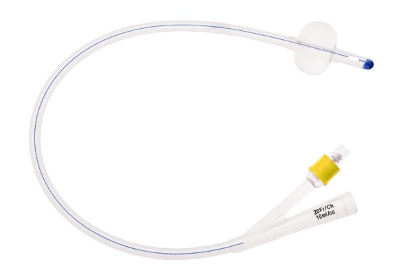 UNOQUIP Foley Catheter 100% Silicone 2-Way CH20/10ML 10X200