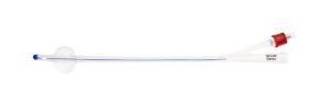 UNOQUIP Foley Catheter 100% Silicone, Female,  2-Way, CH12/10ml