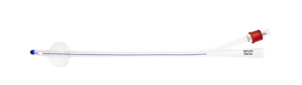 UNOQUIP Foley Catheter 100% Silicone, Female,  2-Way, CH12/10ml