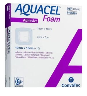 Aquacel Foam - Adh. 10cm x 10cm