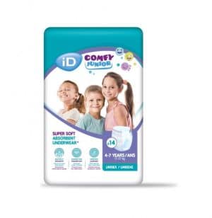 iD Comfy Junior Pants 4-7 years (17-27kg) pack/14