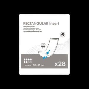 Ontex Rectangular Pad Maxi Insert 1050ml pack/28