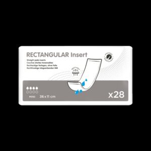 Ontex Rectangular Pad Mini 11cm x 36cm