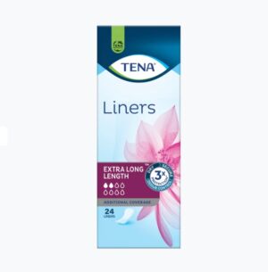 Tena Extra Long Liners 75ml pack/24