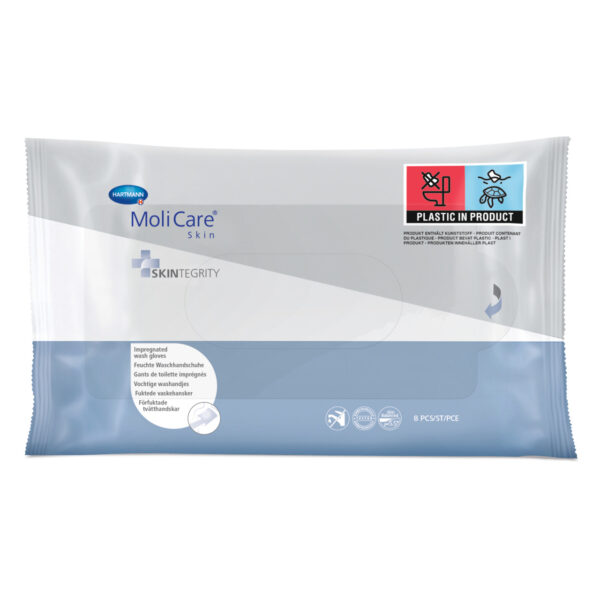 MoliCare Skin Wash Gloves 8