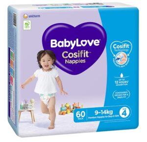 Babylove Cosifit Jumbo Toddler Size 4 pack/60