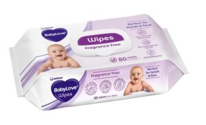 Babylove Everyday Wipes pack/80