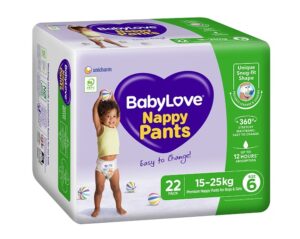 Babylove N-Pants Bulk Junior Size 6 pack/22