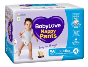 Babylove N-Pants Jumbo Toddler Size 4 pack/56