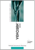 Venosan 6001 B/K O/T Long SML BLK