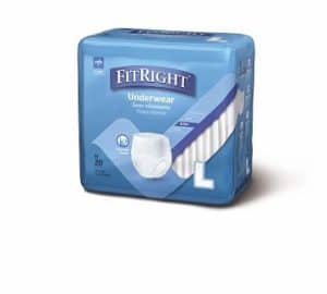 Medline Fitright Ultra Pull Up Pant L 80