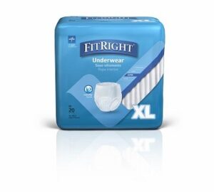 Medline Fitright Ultra Pull Up Pant XL 80