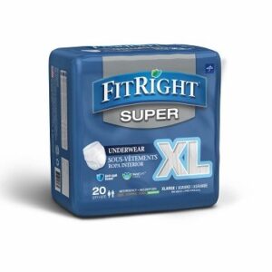 Medline Fitright Super Pull Up Pant XL 80