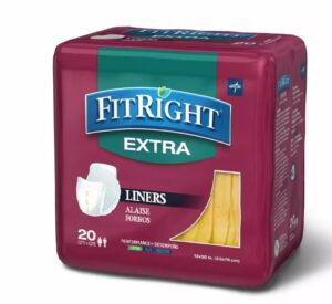 Medline Fitright Liner Normal Orange 80