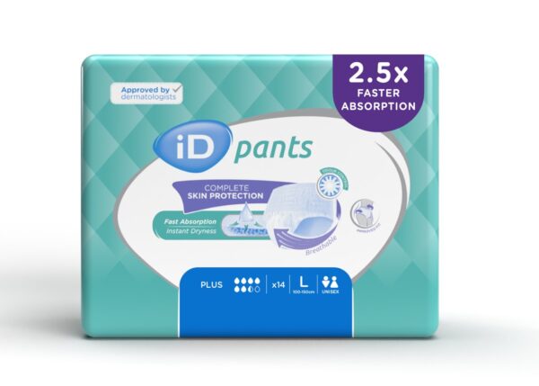 ID Pants Plus L 1375ml Pack/14