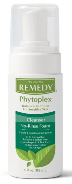 Medline Remedy Phytoplex Cleansing Foam 118ml each