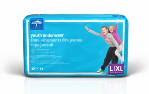 Medline Disposable Protective Youth Underwear L/XL 48