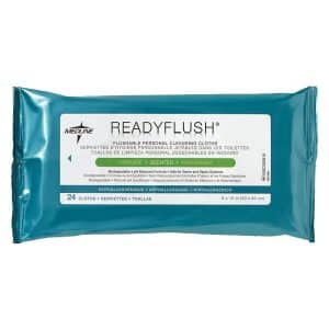 Medline Wipes Flushable Scented 23x33Cm 24x24