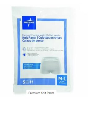 Medline Premium Knit Pants M-L Blue-Brown 100