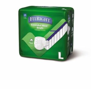 Medline Extended Wear Brief Wrap L pack/15