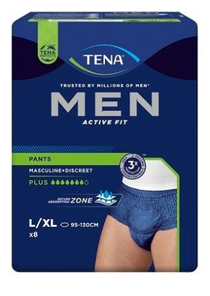 TENA Men Pants Active Fit Plus Large pack/8