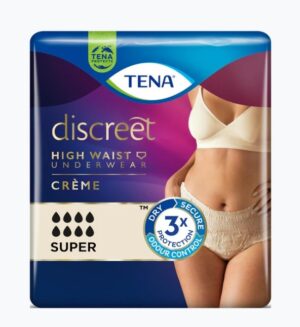 TENA Pants Women Discreet Creme Large pack/8