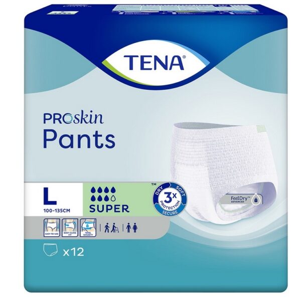 TENA Pants Super PROSkin Large pack/12