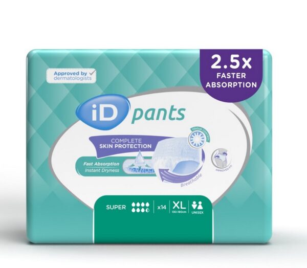 iD Pants Super XL 130-170cm 1870mL pack/14