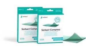 Sorbact Compress 4cmx6cm ea